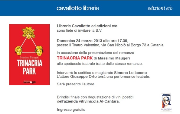 Massimo Maugeri - invito 24.3.13 (Trinacria Park)
